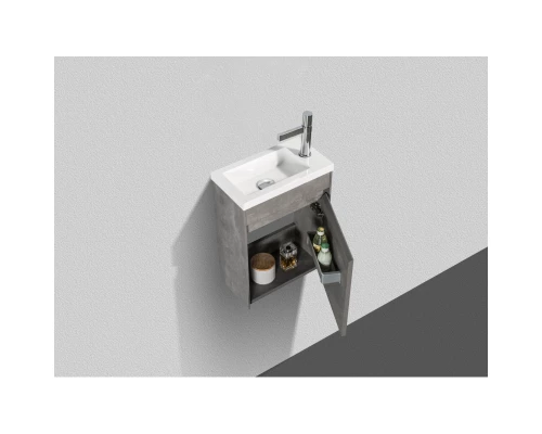 Тумба Stucco Cemento 45,4 см BelBagno Pietra PIETRA MINI-460-1A-SO-SCM-R