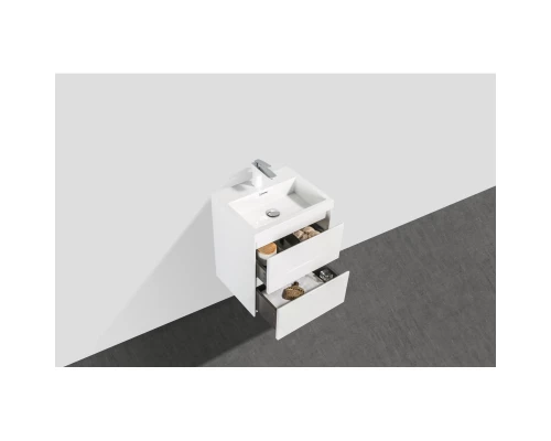 Тумба Bianco Lucido 49,2 см BelBagno Pietra PIETRA MINI-500-2C-SO-BL