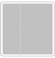 Зеркальный шкаф 80x80 см BelBagno Marino SPC-MAR-800/800-2A-LED-TCH