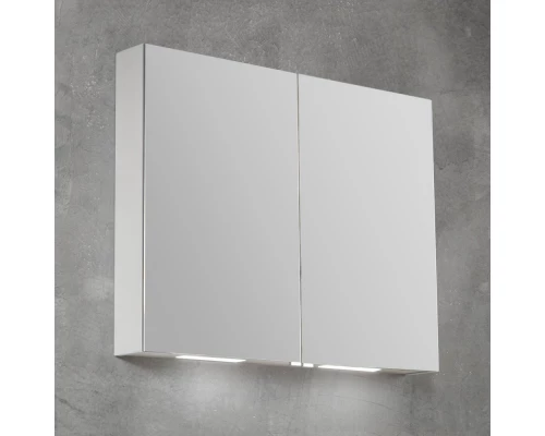 Зеркальный шкаф 80x70 см BelBagno SPC-2A-DL-BL-800