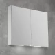 Зеркальный шкаф 80x70 см BelBagno SPC-2A-DL-BL-800