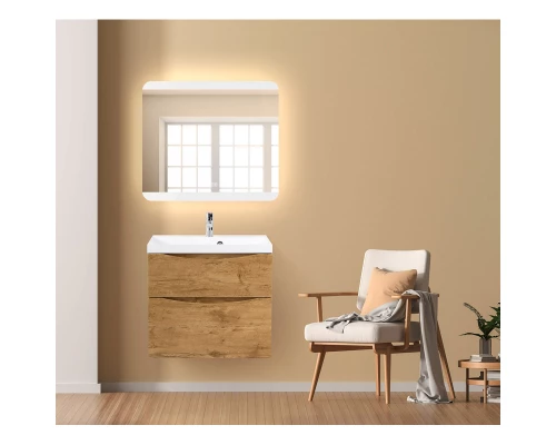 Зеркало 80x70 см BelBagno SPC-CEZ-800-700-LED-TCH-WARM