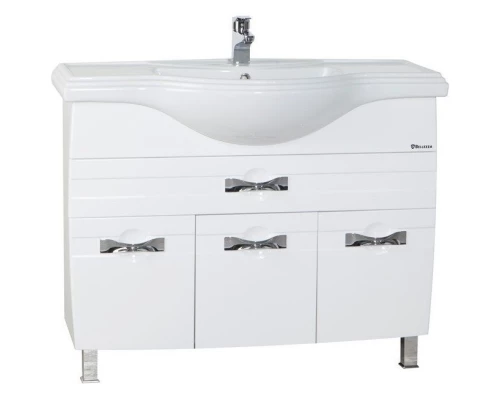 Тумба белый глянец 100 см Bellezza Абрис 4639718090018