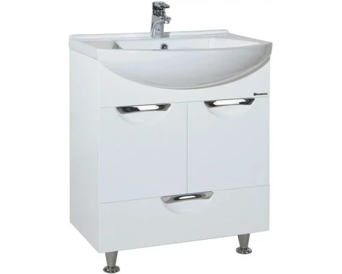 Тумба белый глянец 54 см Bellezza Альфа 4638808070015