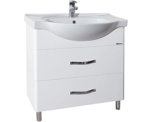 Тумба белый глянец 77 см Bellezza Анкона 4639613110019