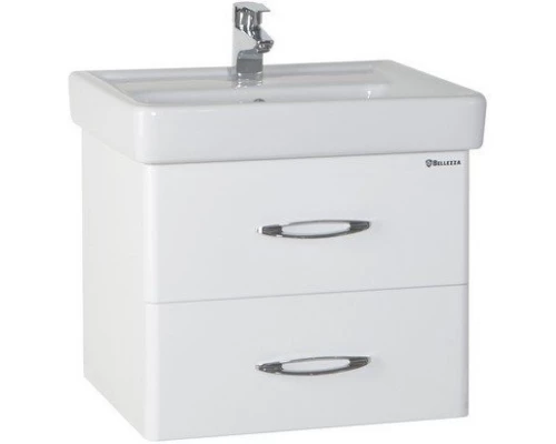 Тумба белый глянец 55,5 см Bellezza Джела 4639809670013