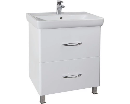 Тумба белый глянец 55,5 см Bellezza Джела 4639809110014