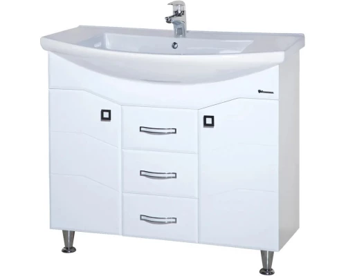 Тумба белый глянец 100,5 см Bellezza Джулия 4631218000016