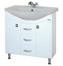 Тумба белый глянец 69,2 см Bellezza Джулия 4631212000012