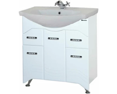 Тумба белый глянец 69,2 см Bellezza Дрея 4631312000011