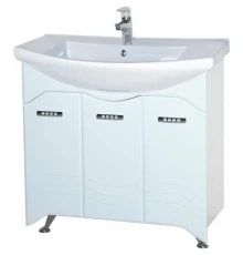 Тумба белый глянец 82,8 см Bellezza Дрея 4631314000019