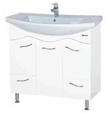 Тумба белый глянец 82,8 см Bellezza Мари 4632914000010