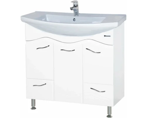 Тумба белый глянец 82,8 см Bellezza Мари 4632914000010