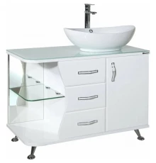 Тумба белый глянец 91 см Bellezza Рио 4633615141019