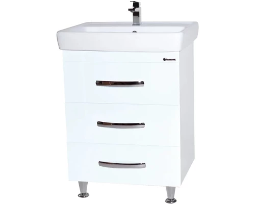 Тумба белый глянец 55 см Bellezza Рокко 4635309660011