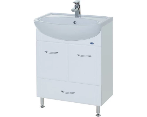 Тумба белый глянец 60 см Bellezza Уют 4635009070011