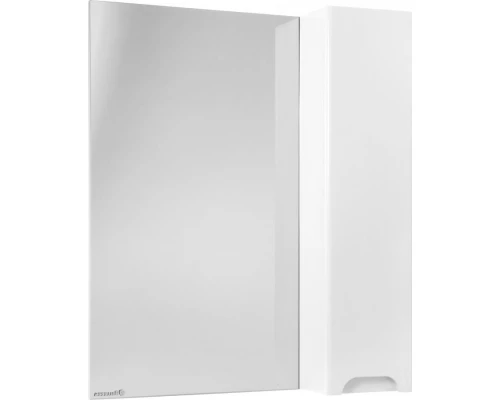Зеркальный шкаф 65x80 см белый глянец R Bellezza Андрэа 4619010001011