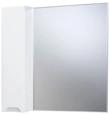 Зеркальный шкаф 80x80 см белый глянец L Bellezza Андрэа 4619013002015