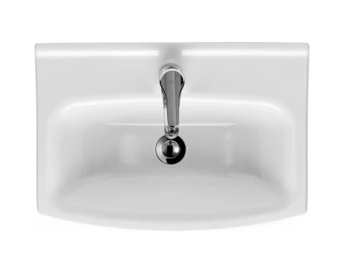 Тумба с раковиной белый глянец 50,5 см Bellezza Анкона 4639606190011 + 4690311009944