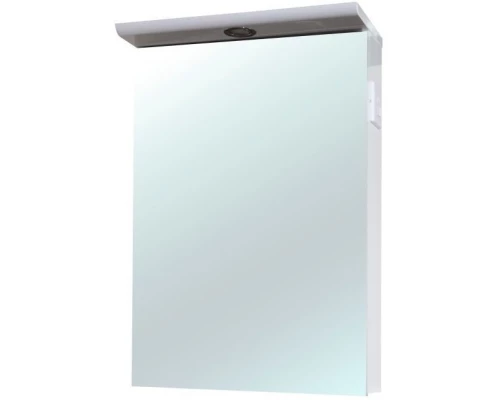 Зеркальный шкаф 55x80 см белый глянец L/R Bellezza Анкона 4619608040019