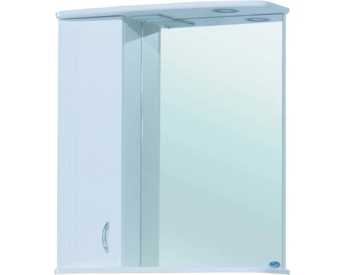 Зеркальный шкаф 60x72 см белый глянец L Bellezza Астра 4614909002018