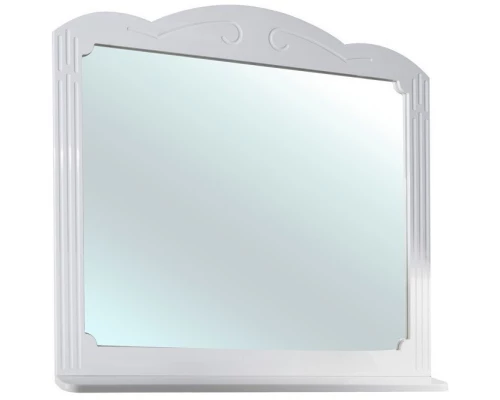 Зеркало 105x97 см белый глянец Bellezza Кантри 4619918000017