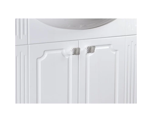 Тумба с раковиной белый глянец 60 см Bellezza Кантри 4639909000017 + 4607104871206