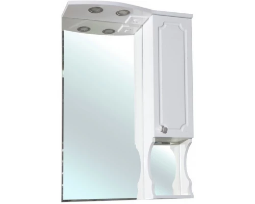 Зеркальный шкаф 65x100,3 см белый глянец R Bellezza Кантри 4619910001012