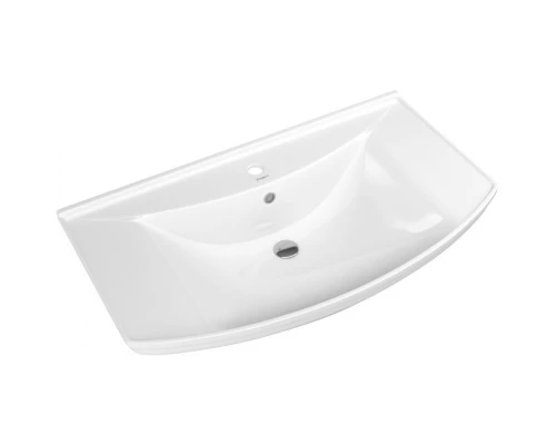 Тумба с раковиной белый глянец 86,5 см Bellezza Кантри 4639914000019 + 4620008197357