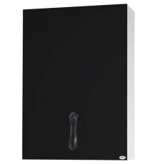 Шкаф подвесной черный глянец/белый глянец Bellezza Лагуна 4642106180048