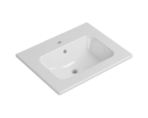 Тумба с раковиной серебро 61 см Bellezza Лоренцо 4639109270364 + 4660018640344