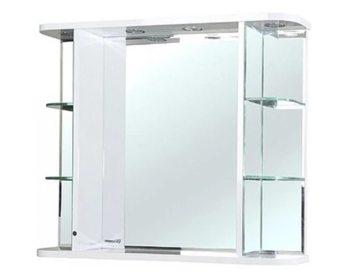 Зеркало 90x68 см белый глянец Bellezza Рио 4613615060015