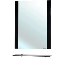Зеркало 48x80 см черный глянец Bellezza Рокко 4613706030040