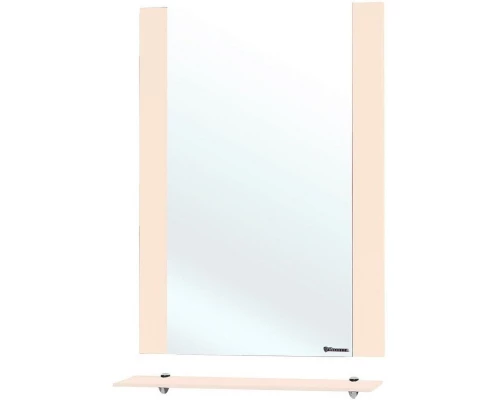 Зеркало 68x80 см бежевый глянец Bellezza Рокко 4613711030073