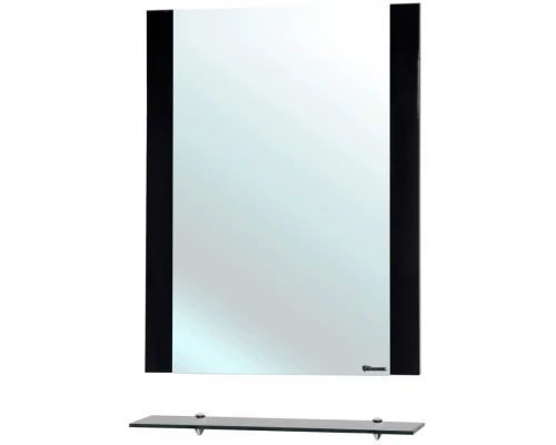Зеркало 68x80 см черный глянец Bellezza Рокко 4613711030042