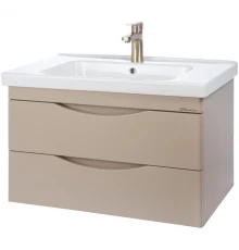 Тумба с раковиной капучино 100,5 см Bellezza Санриса 4630117270452 + 4660018641259