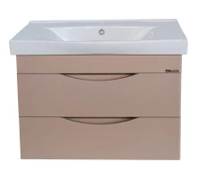 Тумба с раковиной капучино 80,5 см Bellezza Санриса 4630113180458 + 4690311076878