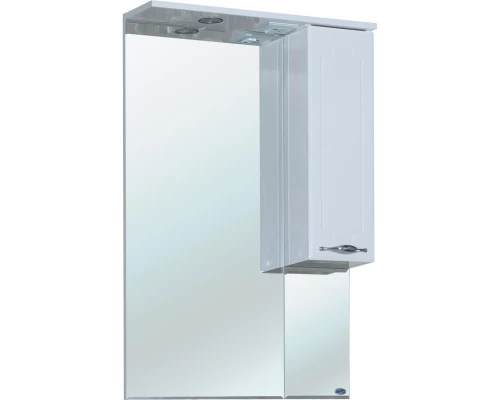 Зеркальный шкаф 65x100 см белый глянец R Bellezza Стелла 4616010001010