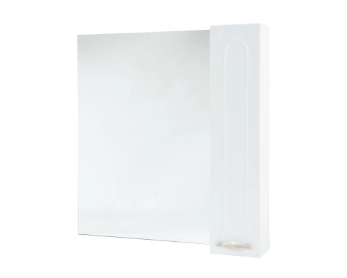 Зеркальный шкаф 74x80 см белый глянец L/R Bellezza Тиффани 4610512000014