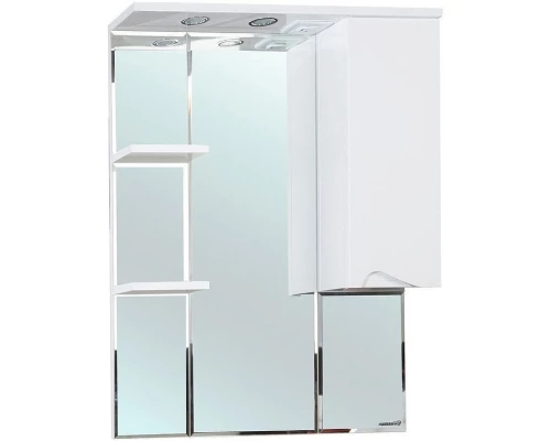 Зеркальный шкаф 75x100,3 см белый глянец R Bellezza Эйфория 4916113001017