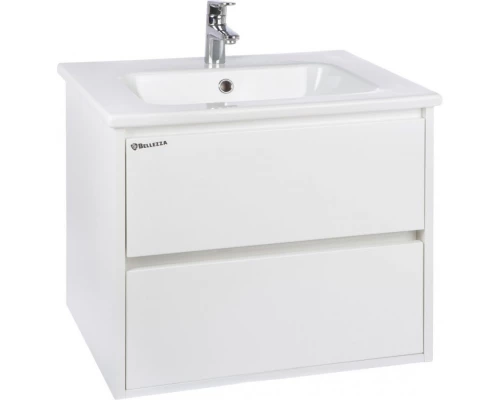 Тумба белый глянец 57,5 см Bellezza Лоренцо 4639109270012