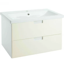 Тумба бежевый глянец/белый глянец 96,2 см Bellezza Пегас 4630417270077