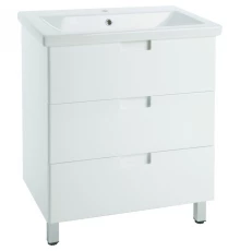 Тумба белый глянец 86,2 см Bellezza Пегас 4630415140013