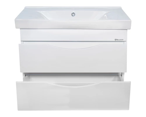 Тумба белый глянец 76 см Bellezza Санриса 4630113180014