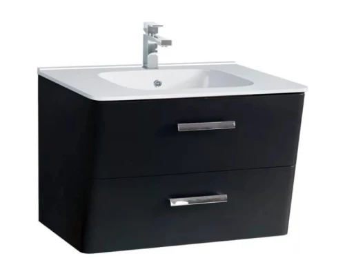 Тумба черный матовый 77,4 см Belux Марсель Н 80-02