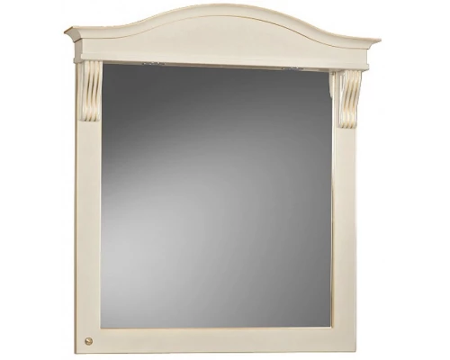 Зеркало 87,2x96,4 см слоновая кость золотая патина Belux Каталония В 85