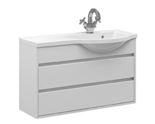 Тумба белый глянец 88,3 см R Belux Лира НП 90-02