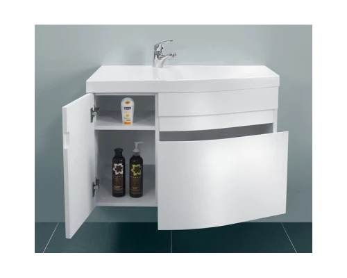 Тумба белый глянец 78,7 см R Belux Япония Н 80-01