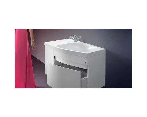 Тумба белый глянец 78,7 см R Belux Япония Н 80-01