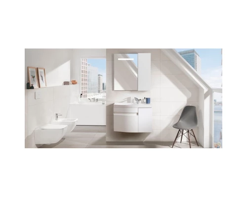 Тумба белый глянец 78,7 см L Belux Япония Н 80-01